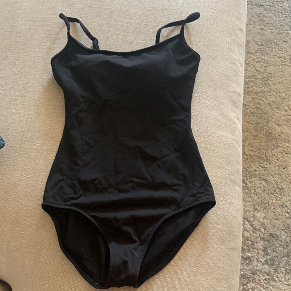 Black small leotard